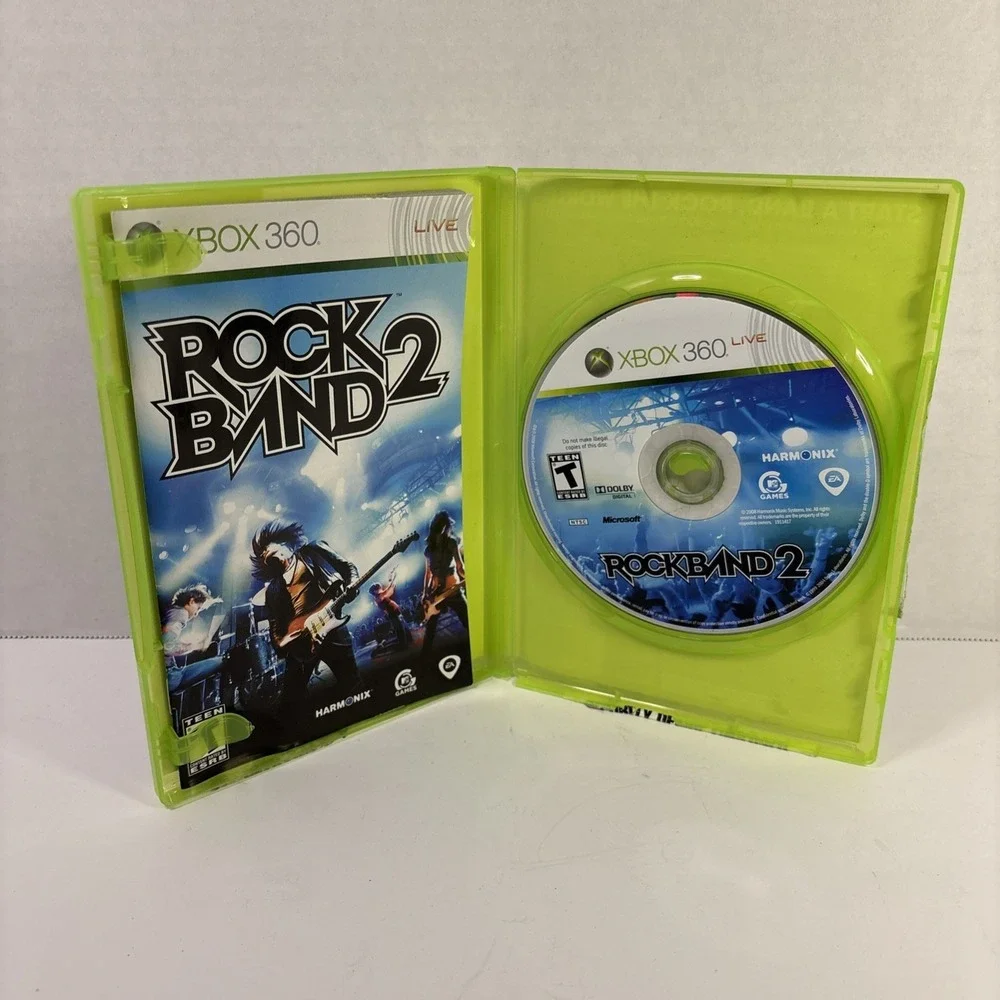 Rock Band 2 Xbox 360 Music Rhythm Game CIB Tested